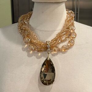 Beautiful Crystal choker necklace
